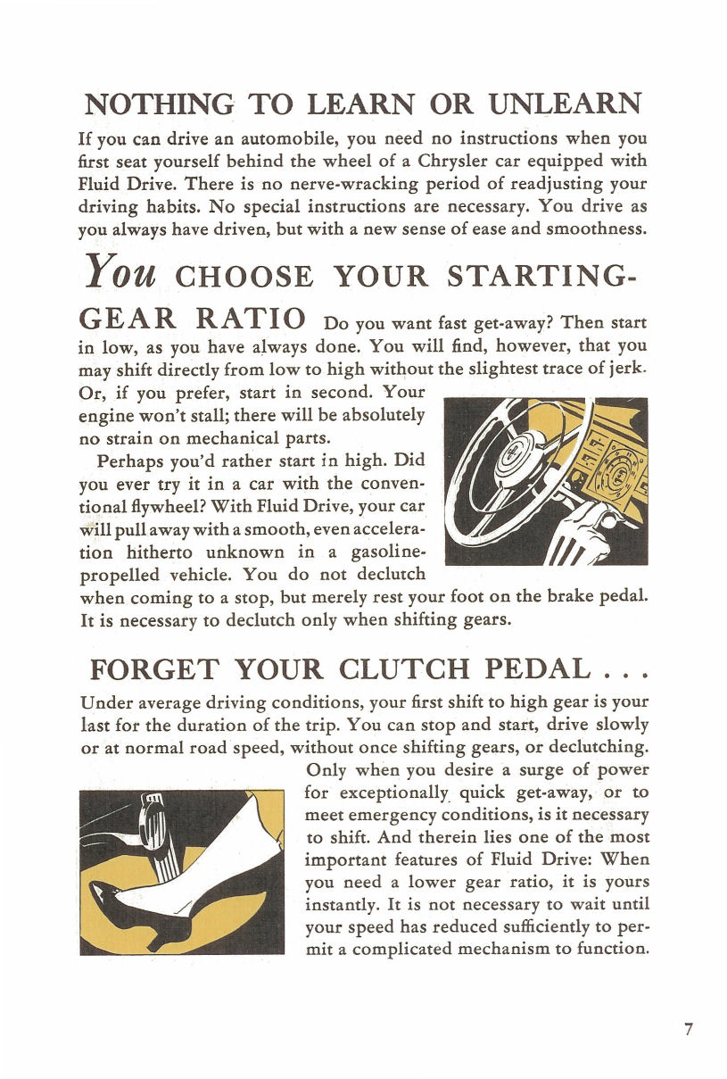 1940 Chrysler Fluid Drive Folder Page 11